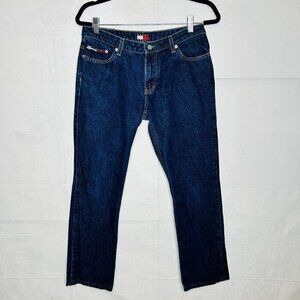 Vintage Tommy Hilfiger Women’s 90s Y2K Denim Jeans Big Flag Sz 9 (30x27)